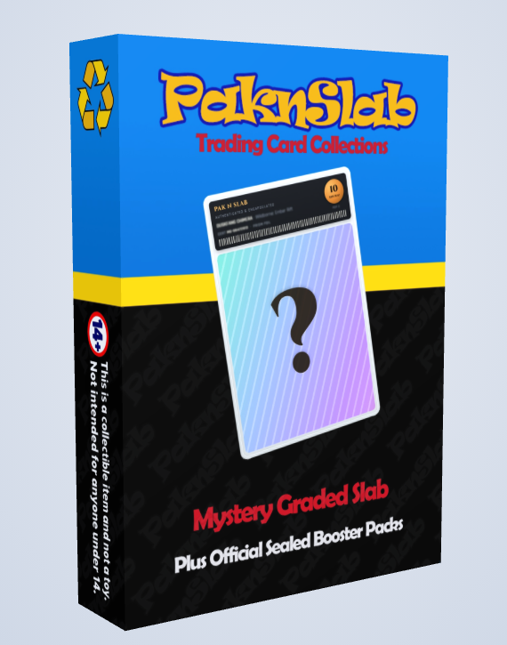 PaknSlab Pokémon trading card collection box — front view